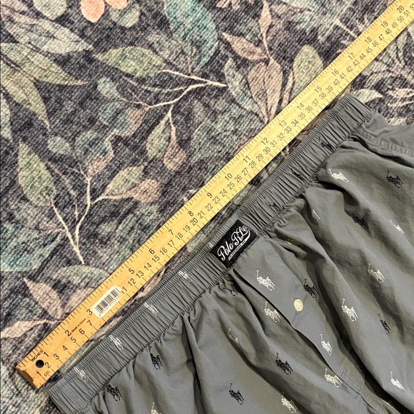 Polo Ralph Lauren Men’s Classic Fit 100% Cotton Gray Pony Loungewear Shorts XL ! - Picture 7 of 10